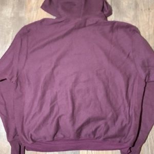 champion dark berry purple hoodie